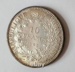 1965 Liberte Egalite Fraternite 10 Francs