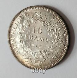 1965 Liberte Egalite Fraternite 10 Francs