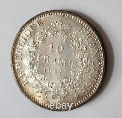 1965 Liberte Egalite Fraternite 10 Francs