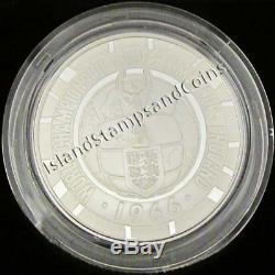 1966 FIFA World Cup £5 Silver Proof Coin