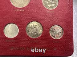 1968 FAO Coin Album Emissions Numismatiques Monedas Inspiradas 36 Coin Album
