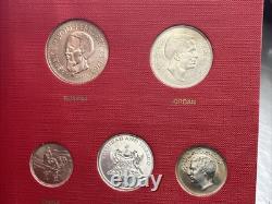 1968 FAO Coin Album Emissions Numismatiques Monedas Inspiradas 36 Coin Album