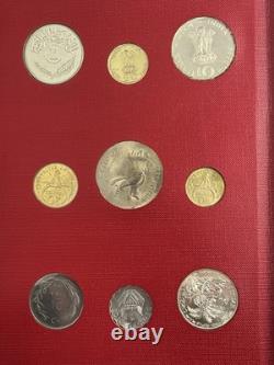 1968 FAO Coin Album Emissions Numismatiques Monedas Inspiradas 36 Coin Album 1968 FAO Coin Album Emissions Numismatiques Monedas Inspiradas 36 Coin Album