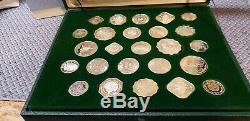 1968 World Casino Tokens Set sterling silver Silver. 999. Coins. Collectable
