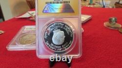 1969 Tunisia Silver 1 Dinar Phoenician Ship Anacs Pf 68 Ultra Cameo Pq Top Pop