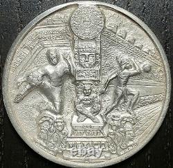 1970 Soccer World Cup in Mexico-Silver Medallion Coin Campeonato Mundial 1970