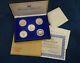 1970 United Nations 25th Anniversary Silver Commem 5pc Medal Set In Box With Coa