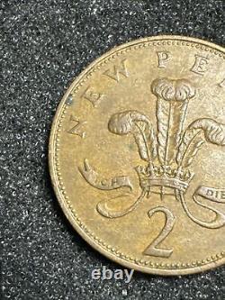 1971 D. G. REG. F. D Queen Elizabeth II New Pence 2 Coin #1