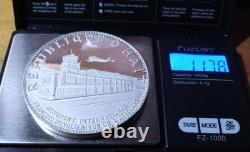 1971 Haiti Proof 5 & 25 Gourdes, Beach & Airport, Over 4 1/2 Ounces. 999 Silver