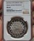 1975 Israel Bond Program 25 Lirot. 800 S-ilver 30 Grams Coin Ngc Ms64