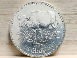 1976 15 Ringgit Malaysia Silver Coin (Agong VI Conservation)