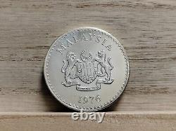 1976 15 Ringgit Malaysia Silver Coin (Agong VI Conservation)