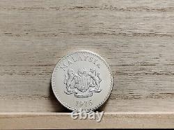 1976 15 Ringgit Malaysia Silver Coin (Agong VI Conservation)