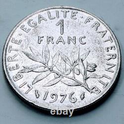 1976 1 Franc France Coin