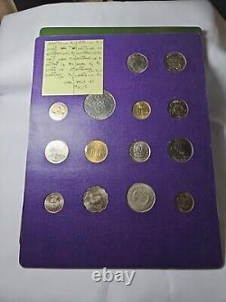 1976 FAO Money Food For All Contains Silver Pages 2, 3, 3A, 4, 4A 5 Page Lot