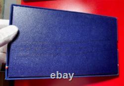 1976 France (9) Coins Specimen Fdc Set. 87 Oz Silver Bu Hercules Monnaie Box+coa