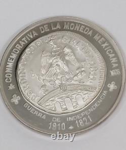 1976 Mexico Proof Like Uncirculated Silver Coin Sociedad Numismatica De Mexico