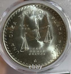 1978 Mexico Onza Silver Coin Pcgs Ms66