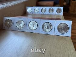 1978 Mexico Una Onza Balance Scale 1 Troy oz 99.9% Silver Uncirculated KEY DATE