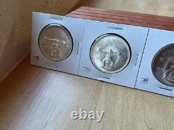 1978 Mexico Una Onza Balance Scale 1 Troy oz 99.9% Silver Uncirculated KEY DATE