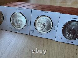 1978 Mexico Una Onza Balance Scale 1 Troy oz 99.9% Silver Uncirculated KEY DATE