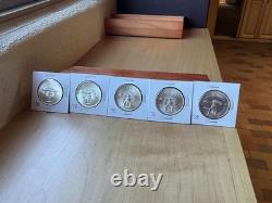 1978 Mexico Una Onza Balance Scale 1 Troy oz 99.9% Silver Uncirculated KEY DATE