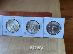 1978 Mexico Una Onza Balance Scale 1 Troy oz 99.9% Silver Uncirculated KEY DATE