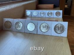 1978 Mexico Una Onza Balance Scale 1 Troy oz 99.9% Silver Uncirculated KEY DATE