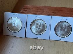 1978 Mexico Una Onza Balance Scale 1 Troy oz 99.9% Silver Uncirculated KEY DATE