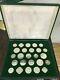 1978 Sterling Silver. 925% Gaming Coins Set Of 25 From Worlds Casinos 17.74 Oz