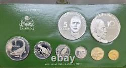 1980 Guyana 7 Coin Proof Set 1.85 oz. ASW