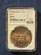1980 Mexico Silver 1 Onza Ngc Ms 62 Beautiful Coin