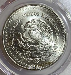 1982 Mexico Onza Silver Coin Pcgs Ms67