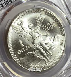 1983 MO MEXICO PCGS MS67 ONZA. 999 SILVER 1oz LIBERTAD GEM, RANDOM PICK
