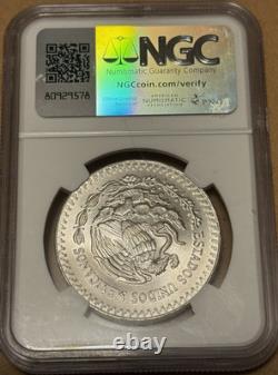 1983-Mo 1-ONCE MEXICO LIBERTAD WINGED VICTORY NGC MS68 RARE R5 HIGHEST GRADES