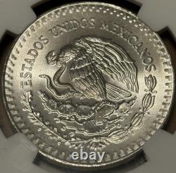 1983-Mo 1-ONCE MEXICO LIBERTAD WINGED VICTORY NGC MS68 RARE R5 HIGHEST GRADES