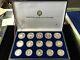 1984 Yugoslavia Olympics Set Of Fifteen Silver Proof Coins With Original Box