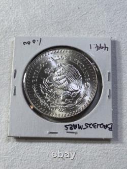 1985-Mo Mexico 1 Silver Onza