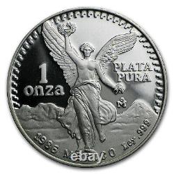 1986 Mexico 1 oz Silver Libertad Proof (withBox & COA) SKU #58101