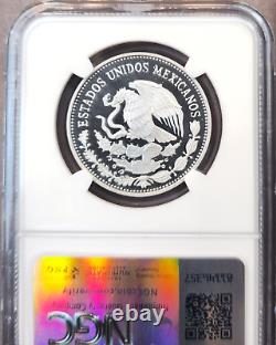 1986 Mexico Silver 50 Pesos World Cup Football Ngc Pf 69 Ultra Cameo Top Pop