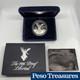 1986 Silver Proof Libertad With Box & Coa Excellent Condition Rare One Of 30k