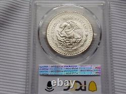 1987-MO PCGS MS68 ONZA. 999 SILVER LIBERTAD Pop Only 22 Coins Highest