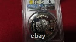 1987 SINGAPORE Centenary National Museum PCGS PR69 - 925 si-lver
