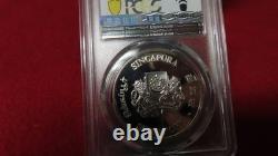 1987 SINGAPORE Centenary National Museum PCGS PR69 - 925 si-lver