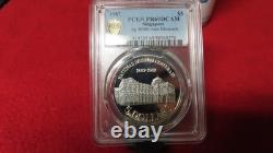 1987 SINGAPORE Centenary National Museum PCGS PR69 - 925 si-lver