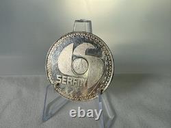 1989 Mexico 125 Aninersario Silver Proof SERFIN 1 onza