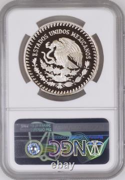 1990-Mo 1-ONCE MEXICO LIBERTAD WINGED VICTORY NGC PF69UC RARE R3 HIGHEST GRADES