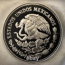 1991 Mexico 100 Pesos 1 Oz Silver Proof Salve A Los Ninos