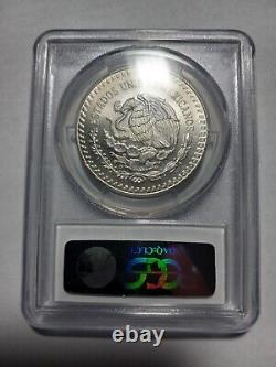1991 Mo Mexican Silver Libertad PCGS MS66, Type 1