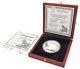 1992 Equatorial Guinea Elephant & Lion Proof Coin 7000 Francos. 9999 Silver 500g